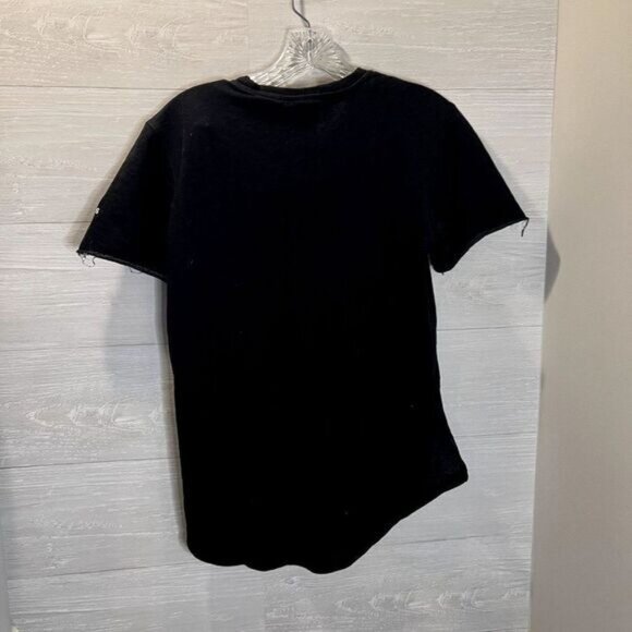 adidas Black Raw Short Sleeve Athletic Tee‎ Women's T-shirt - Picture 4 of 7